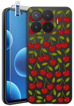 Etui do Xiaomi 17T różne wzory z owocami ze szkłem