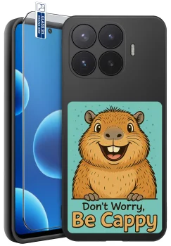 Etui do Xiaomi 17T różne wzory z kapibarą ze szkłem