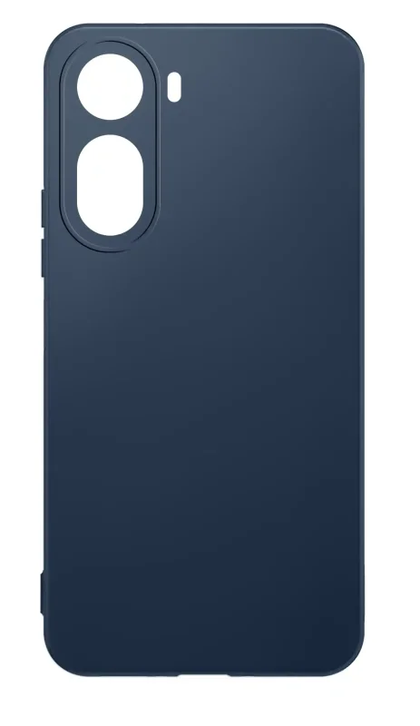 Silikonowe granatowe etui do Xiaomi Redmi A7 Pro na plecki, precyzyjne wycięcia na aparat