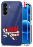 Etui do Samsung Galaxy A27 5G przezroczyste różne wzory dla Taty ze szkłem