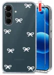 Etui do Samsung Galaxy A37 5G przezroczyste różne wzory modne ze szkłem