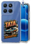 Etui do Motorola Moto G37 przezroczyste różne wzory dla Taty ze szkłem
