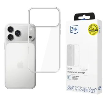 Etui 3MK do iPhone 17 Pro Max / 18 Pro Max przezroczyste ze szkłem