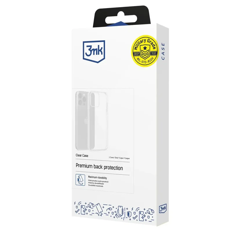 Etui 3MK przezroczyste do iPhone 17 Pro Max / 18 Pro Max