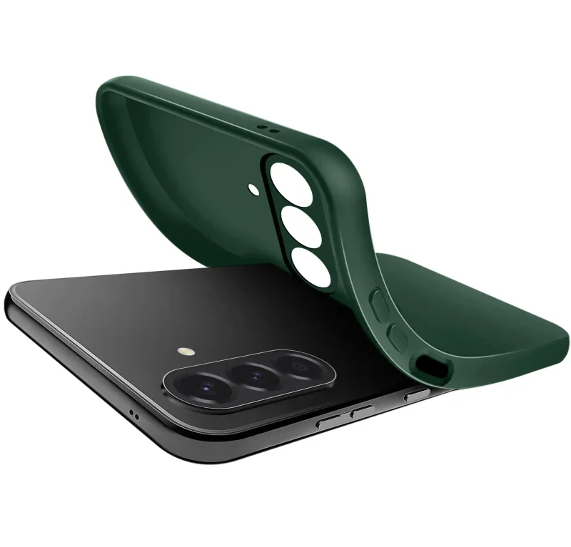 Zielone etui do Samsung Galaxy A27 5G: silikonowe, miękkie, elastyczne