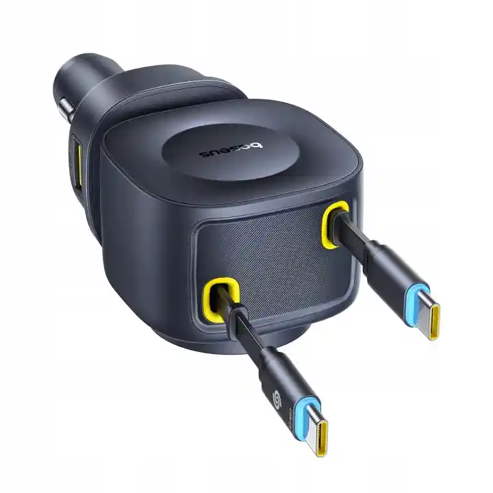 Baseus PrimeTrip VR2 Max 100W z chowanymi kablami USB-C i portami do szybkiego ładowania