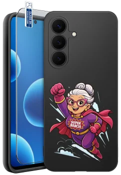 Etui do Samsung Galaxy S26 FE różne wzory dla Babci ze szkłem
