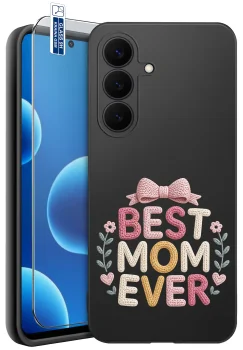 Etui do Samsung Galaxy S26 FE różne wzory dla Mamy ze szkłem
