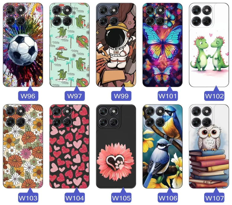 Fajne wzory na etui Motorola Moto G67 5G / G77 5G: koty, auta, dla gracza, zwierzęta