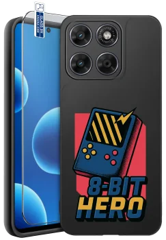 Etui do Motorola Moto G67 5G / G77 5G różne wzory dla Dziadka ze szkłem