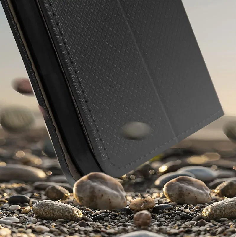Męskie etui z klapką do Motorola Moto G37, amortyzująca konstrukcja i magnetyczne zamknięcie