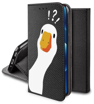 Etui do Motorola Edge 70 Pro 5G z klapką wzór gęś