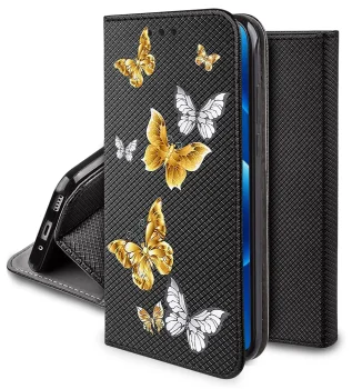 Etui do Motorola Edge 70 Pro 5G z klapką wzór kolorowy