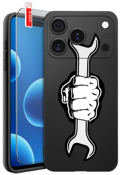 Etui do iPhone 17 Pro / 18 Pro różne wzory dla Taty ze szkłem