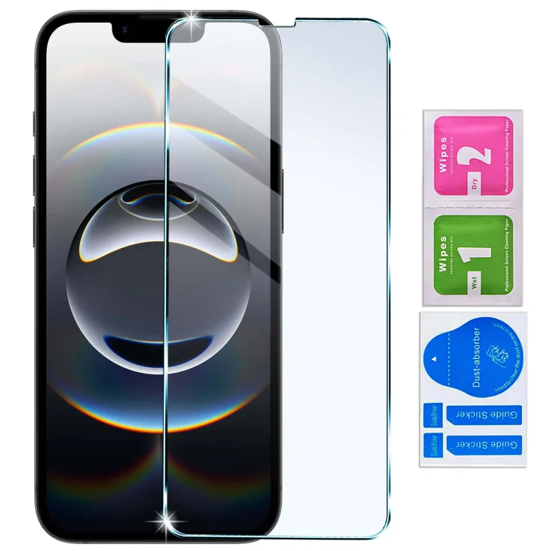 Szkło hartowane 9H do iPhone 16e / 17e z zestawem do montażu