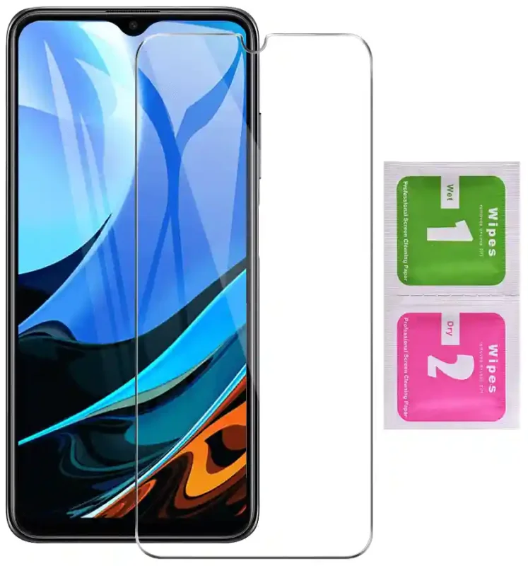 Szkło hartowane do Xiaomi Redmi 9C z zestawem do montażu