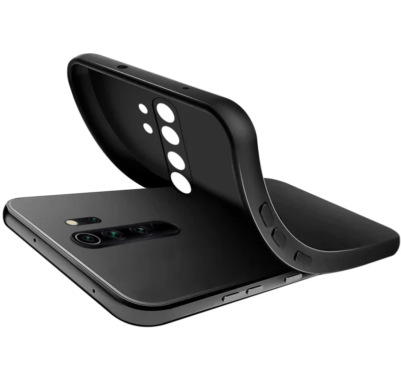 Miękkie, elastyczne etui silikonowe do Xiaomi Redmi Note 8 Pro z matowym wykończeniem