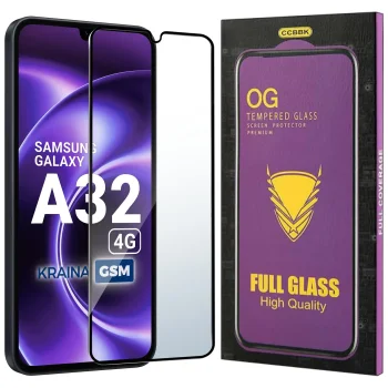 Szkło hartowane 5D do Samsung Galaxy A32 4G na cały ekran OG Premium