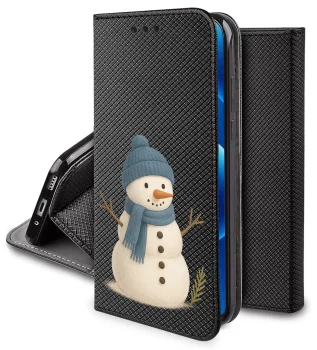 Etui do Xiaomi Redmi 17 4G | 5G z klapką z wzorami świątecznymi
