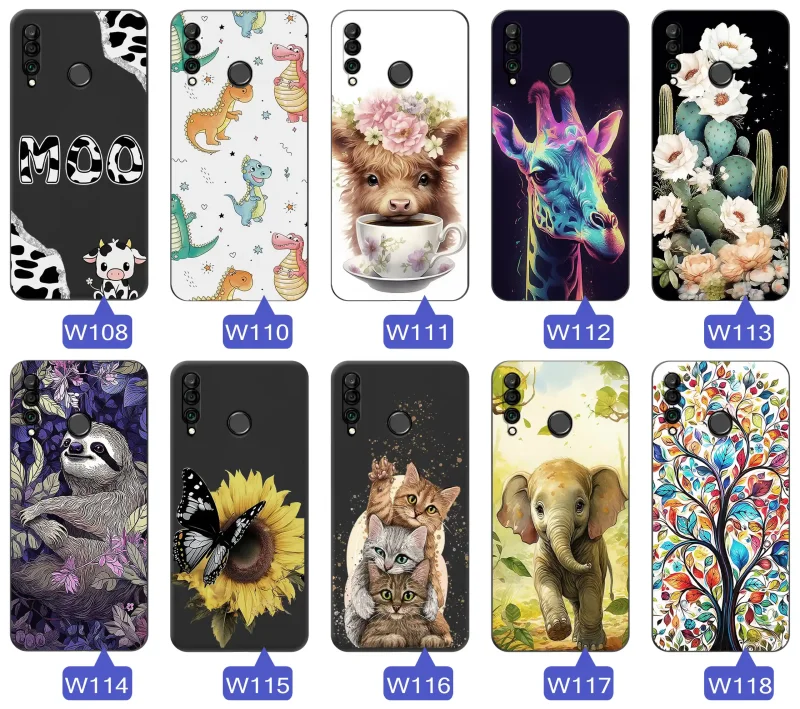 Fajne wzory na etui Huawei P30 Lite: koty, auta, dla gracza, zwierzęta