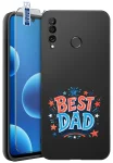 Etui do Huawei P30 Lite różne wzory dla Taty ze szkłem
