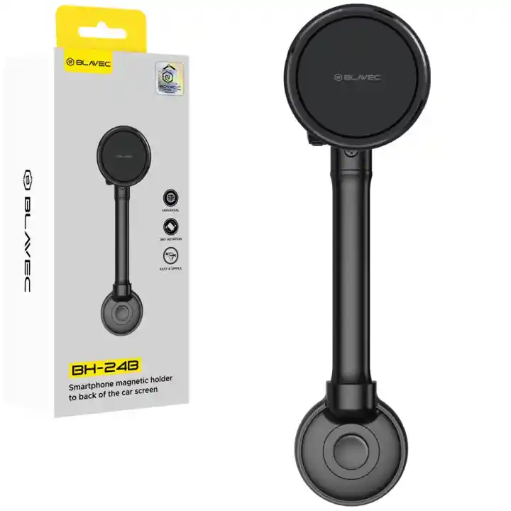 Magnetyczny uchwyt Blavec BH-24B do telefonu do MagSafe z opakowaniem produktu