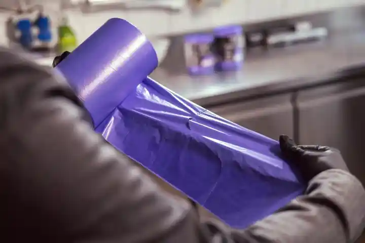 Worki Paclan Expert 35 L 160 sztuk rozwijane przed użyciem