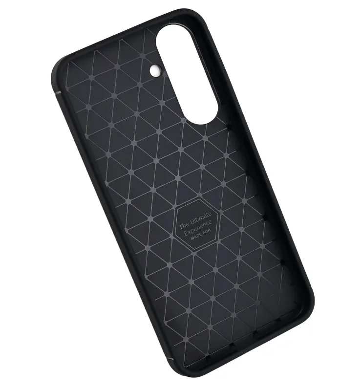 Wnętrze czarnego etui Carbon do Samsung Galaxy S26 FE z elastycznego TPU