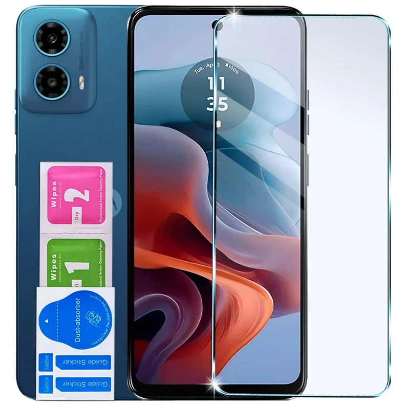 Szkło hartowane do Motorola Moto G34 5G z akcesoriami montażowymi
