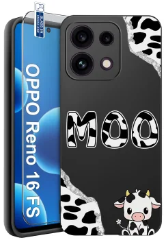Etui do Oppo Reno 16 F | 16 FS 5G różne wzory fajne ze szkłem