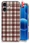 Etui do iPhone 17 przezroczyste różne wzory jesienne ze szkłem