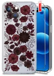 Etui do iPhone 15 przezroczyste różne wzory jesienne ze szkłem
