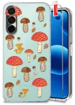 Etui do Samsung Galaxy A26 5G przezroczyste różne wzory jesienne ze szkłem