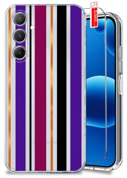 Etui do Samsung Galaxy A15 5G przezroczyste różne wzory jesienne ze szkłem