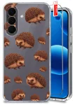 Etui do Samsung Galaxy A57 5G przezroczyste różne wzory jesienne ze szkłem