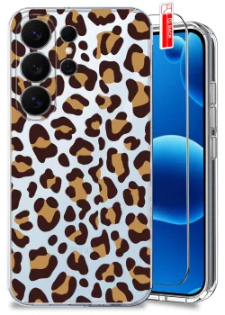 Etui do Samsung Galaxy S26 Ultra przezroczyste różne wzory jesienne ze szkłem