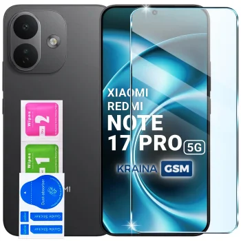 Szkło hartowane do Xiaomi Redmi Note 17 Pro 4G | 17 Pro 5G | 17 Pro Max