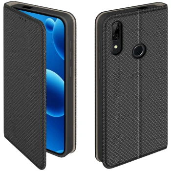 Etui do Huawei P Smart Z czarne zamykane