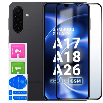 Szkło hartowane 5D do Samsung Galaxy A17 | A18 | A26 5G na cały ekran