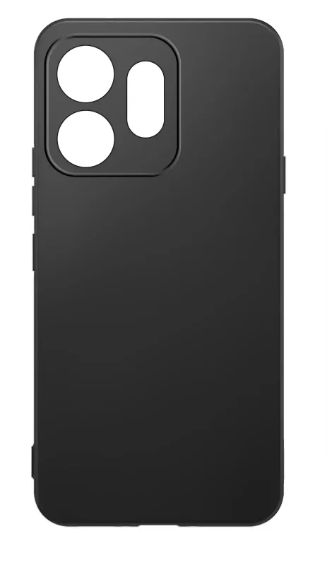 Czarne matowe etui do Oppo Reno 16 | 16 5G z osłoną wyspy aparatów widok tyłu