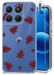 Etui do Motorola Moto G37 przezroczyste różne wzory jesienne ze szkłem