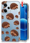Etui do Xiaomi Redmi Note 12 5G przezroczyste różne wzory jesienne ze szkłem