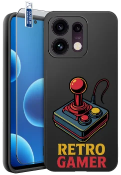 Etui do Oppo Reno 16 Pro 5G różne wzory dla gracza ze szkłem