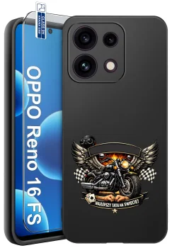 Etui do Oppo Reno 16 F | 16 FS 5G różne wzory dla Taty ze szkłem