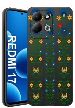 Etui do Xiaomi Redmi 17 4G | 5G różne wzory ludowe