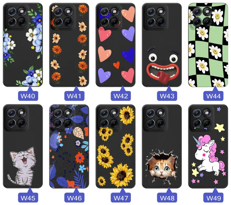 Kolekcja etui z fajnym wzorem do Xiaomi Redmi 17 4G | 5G: śmieszne, fajne, kolorowe