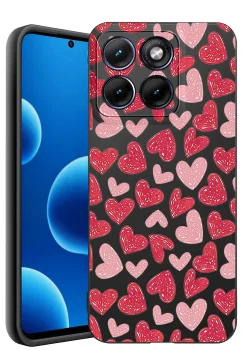 Etui do Motorola Edge 70 Fusion różne wzory walentynkowe