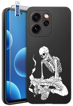 Etui do Oppo Reno 15 Pro 5G różne wzory Halloween ze szkłem
