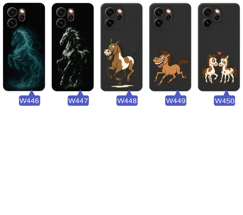 Różne wzory z koniem na etui do Oppo Reno 15 Pro 5G: różne motywy dla fanów koni