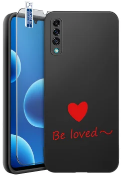 Etui do Samsung Galaxy A50 | A30s różne wzory walentynkowe ze szkłem